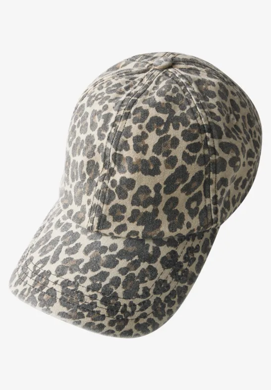 Leo Denim Cap Black