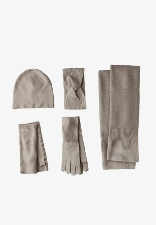 Feinstrickhandschuhe Sandy Mocca Mel.