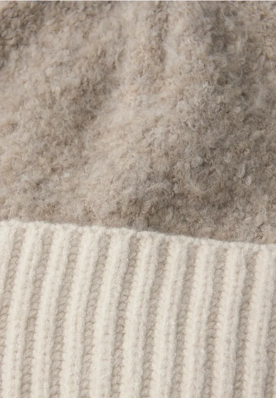 Bonnet mélange de structures Soft Sand Mel.