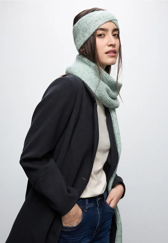 Stirnband im Twisted-Look serene green mel.