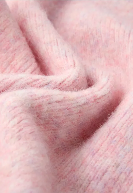 Schal mit Woll-Anteil sweet rose mel.