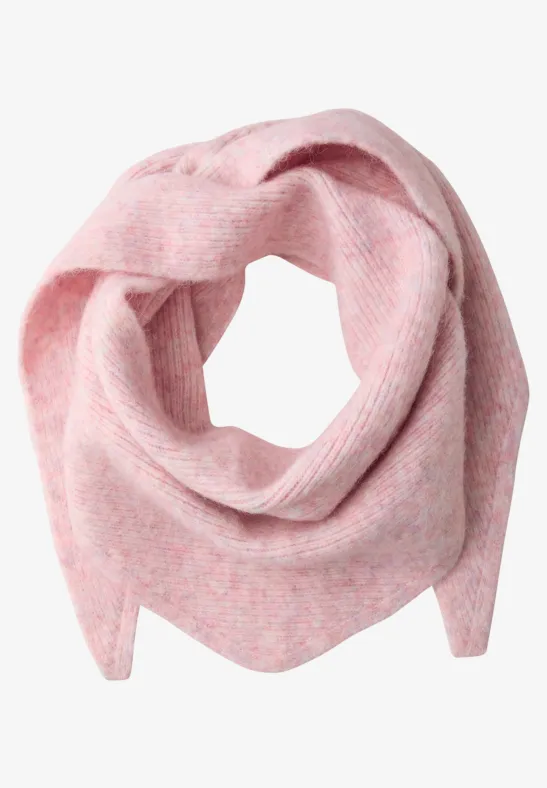 Schal mit Woll-Anteil sweet rose mel.