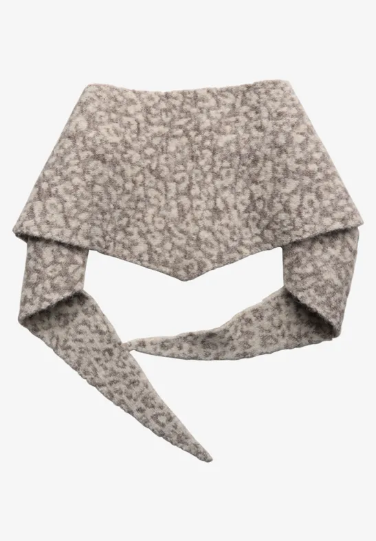 Foulard triangulaire Leo Soft Sand Mel.