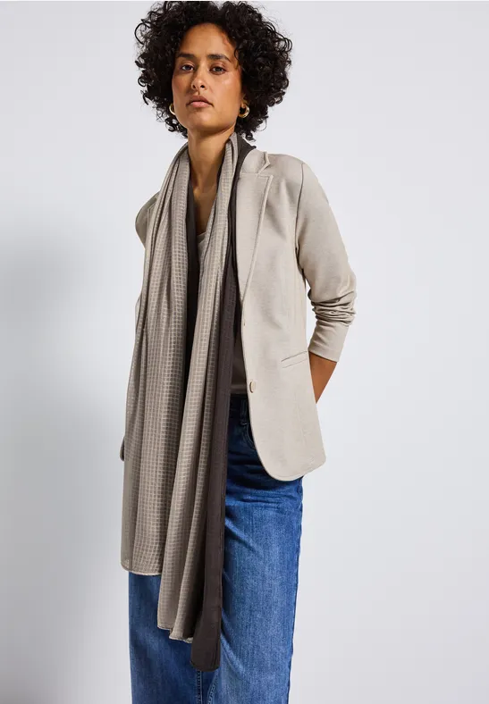Semitransparenter Schal deep roast brown