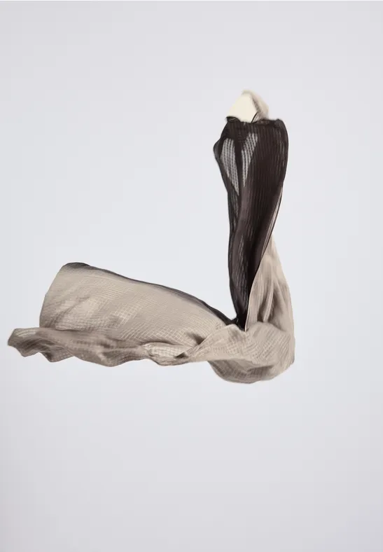 Semitransparenter Schal deep roast brown