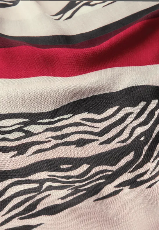 Foulard à motifs multicolor