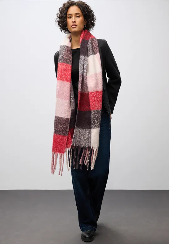 Gezellige Madras sjaal multicolor