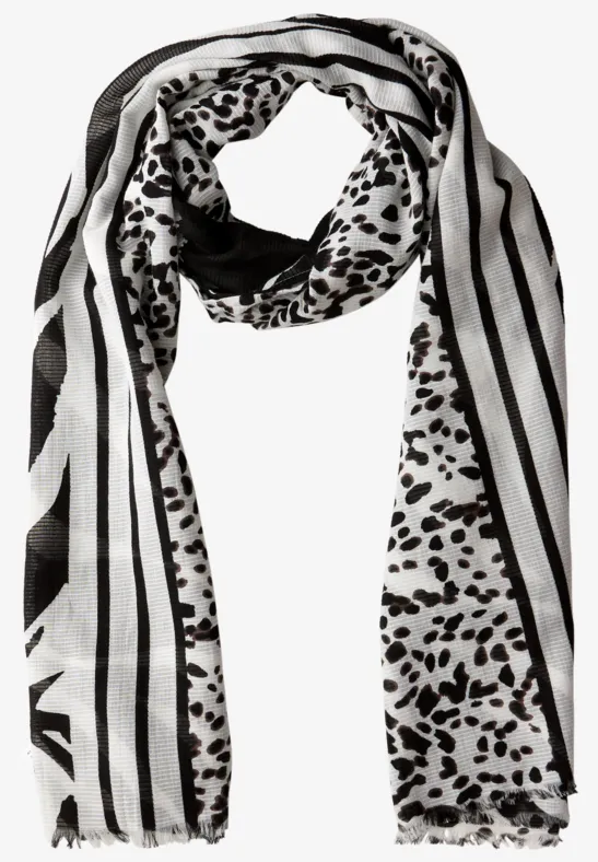 Foulard à motifs Black