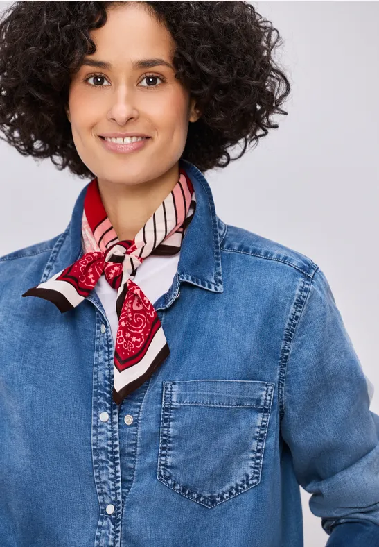 Bandana avec wording blossom pink