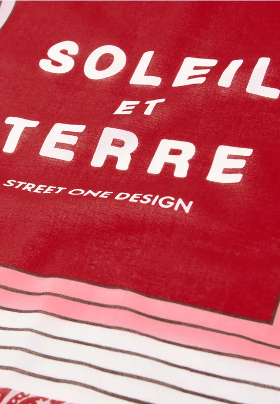 Bandana avec wording blossom pink