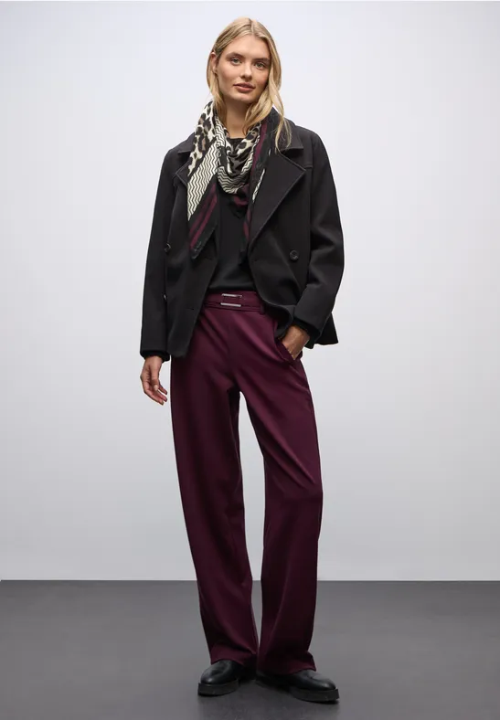 Tuch mit Leo-Muster multicolor