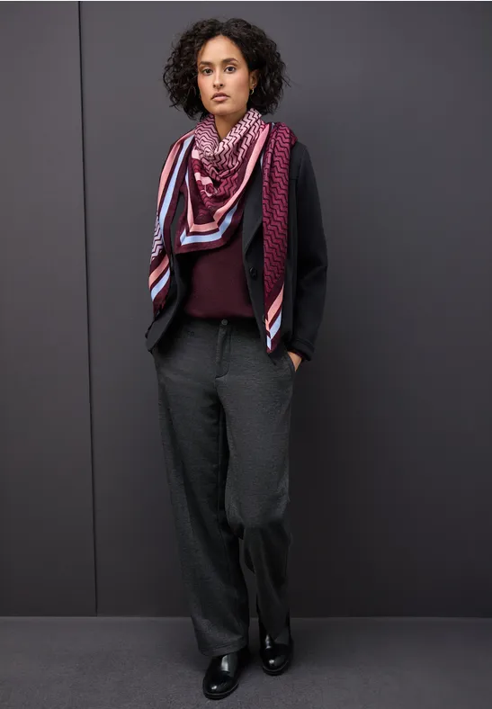 Gemustertes Dreieckstuch multicolor