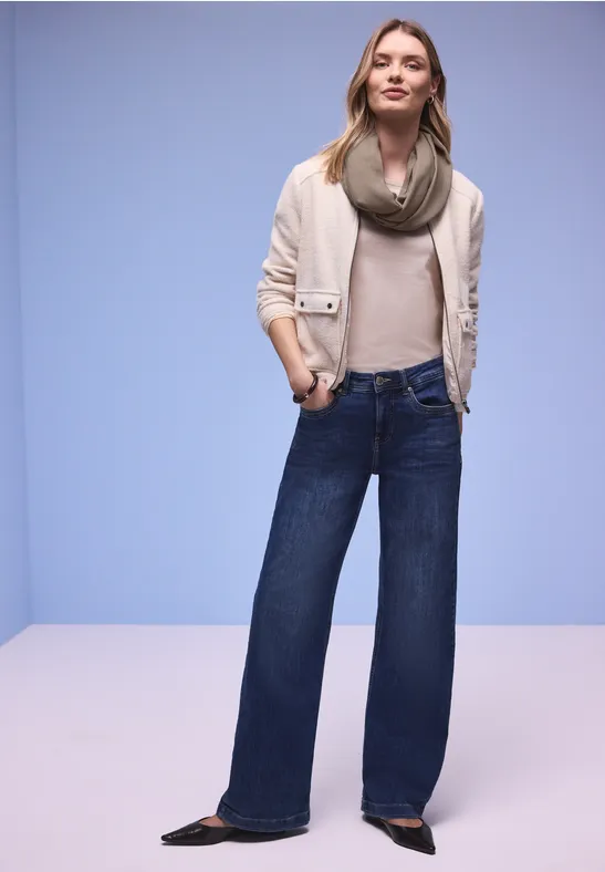 Écharpe loop en couleur unie light terra mocha