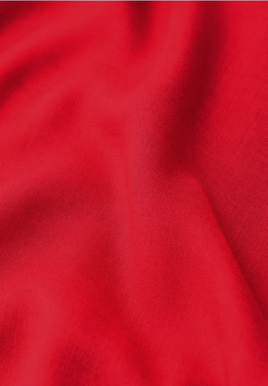 Écharpe loop en couleur unie salsa red