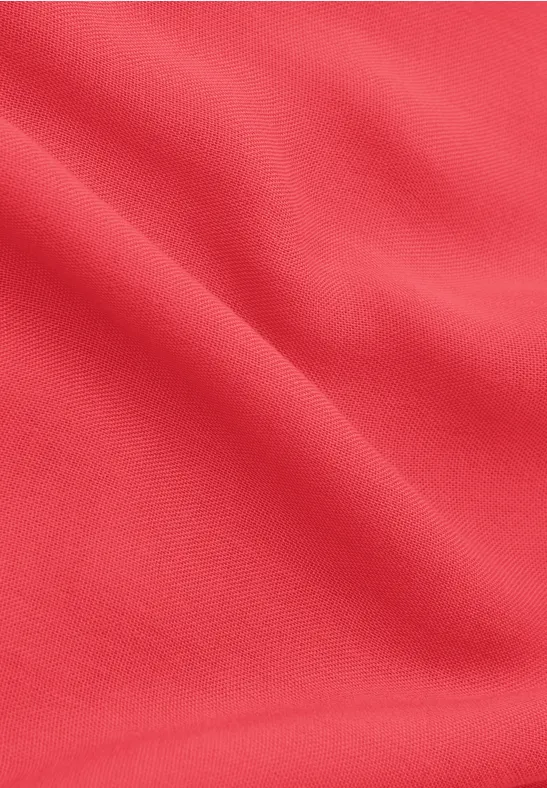 Echarpe loop en couleur unie sunset red