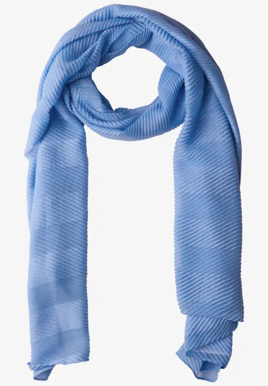Foulard rayé bonnet blue