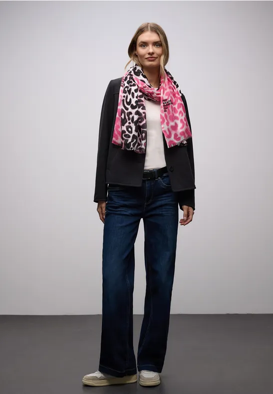 Écharpe Leo light coral pink