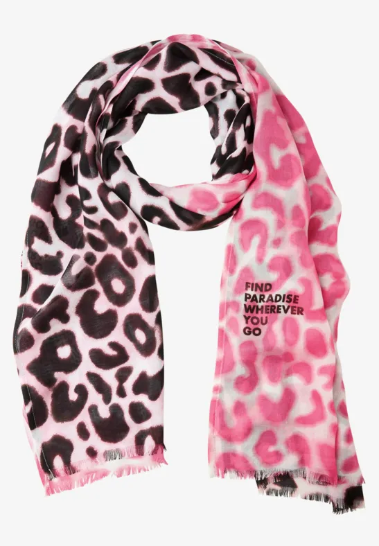 Écharpe Leo light coral pink