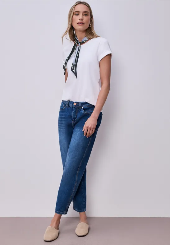 Foulard Nicki shadowed navy