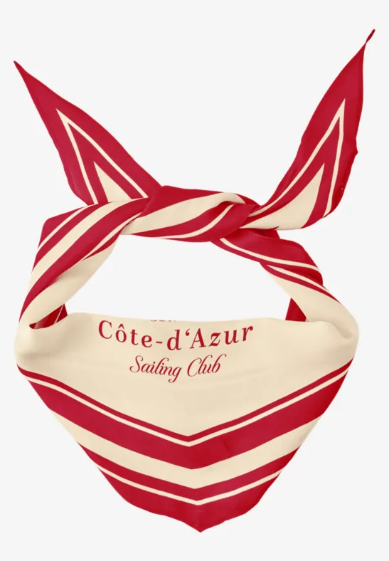 Nicki foulard salsa red