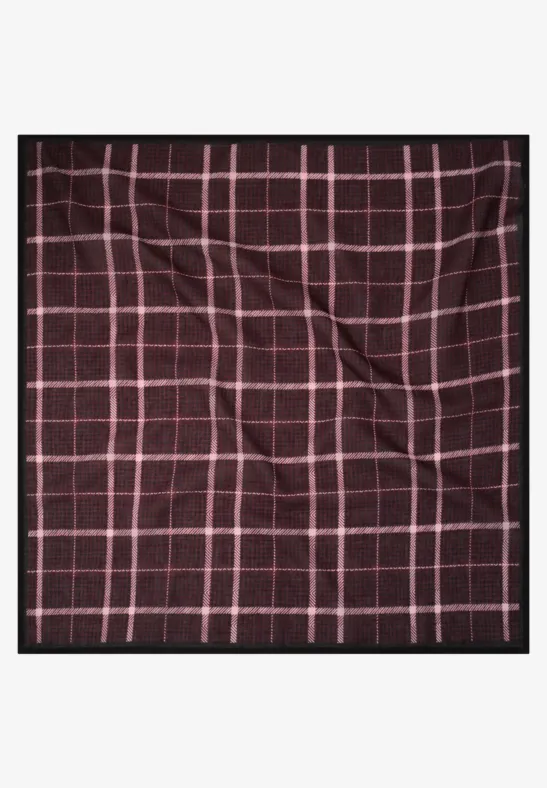 Bandana mit Karomuster rustic rouge