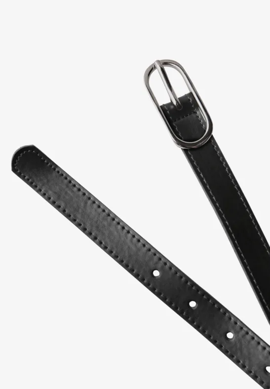 Smalle riem Black