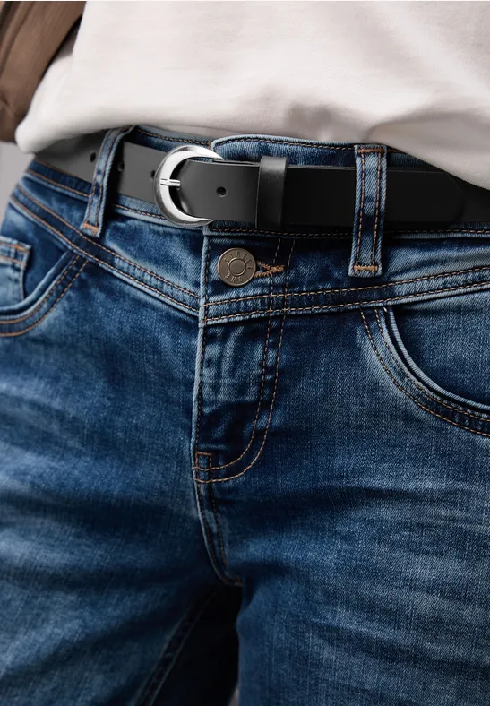 Riem met structuur Black