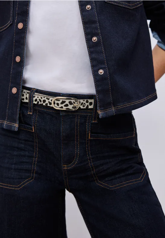 Ceinture Leo powder beige