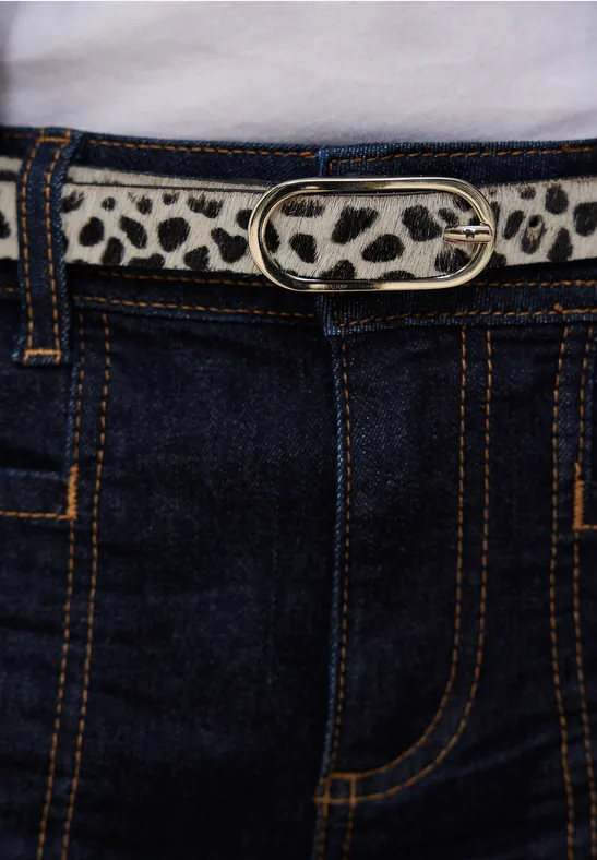 Ceinture Leo powder beige