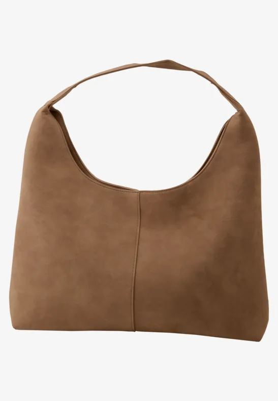 Shopper en velours Cinnamon Brown