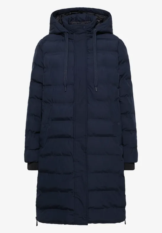 Manteau avec coutures collées dark navy blue