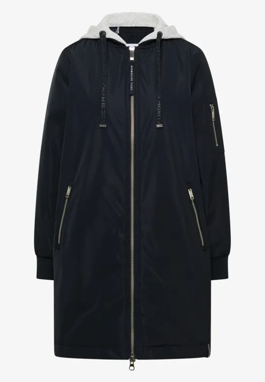 Lange blouson blue navy