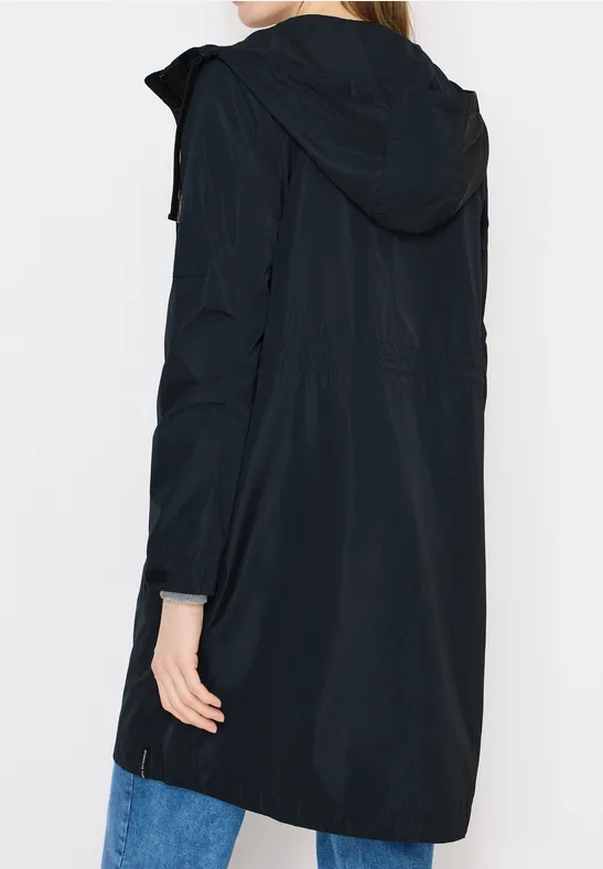 Lange Jacke blue navy