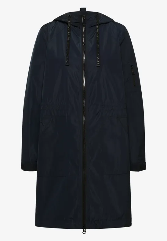 Lange Jacke blue navy