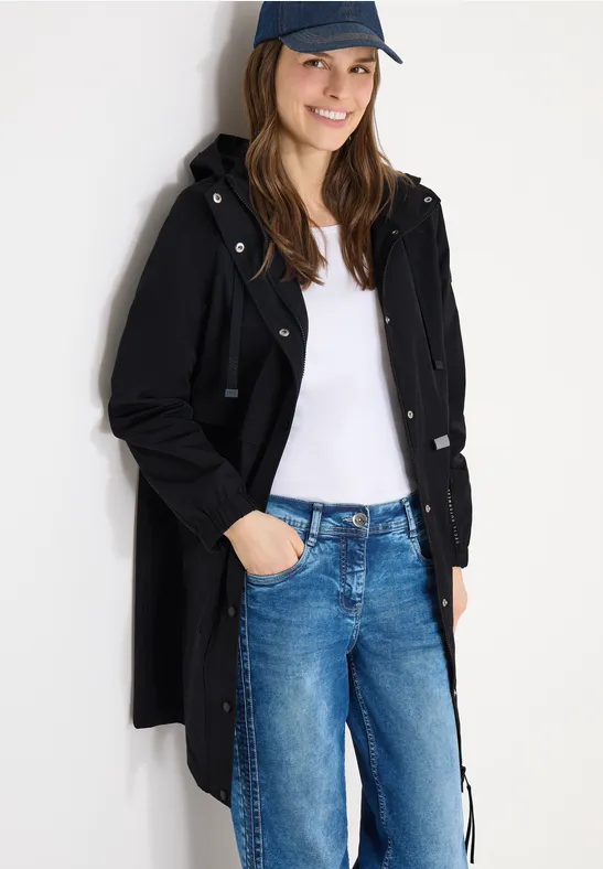 Lange Memory Jacke Black