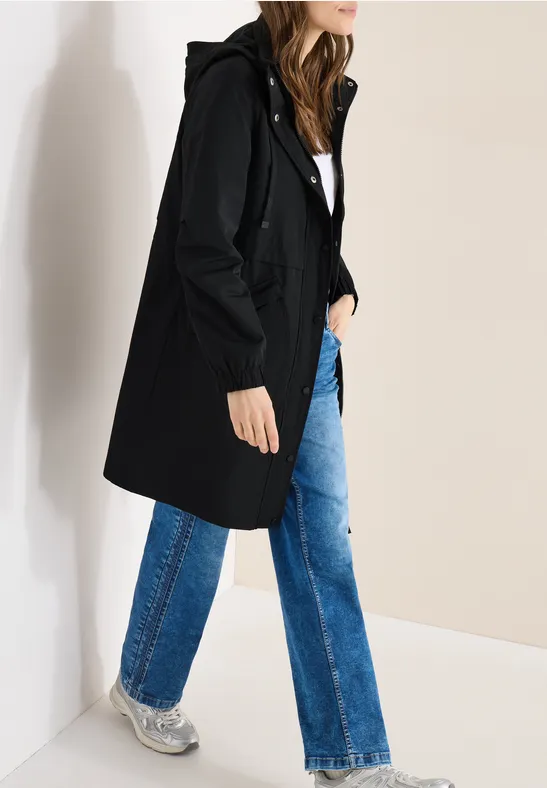 Lange Memory Jacke Black