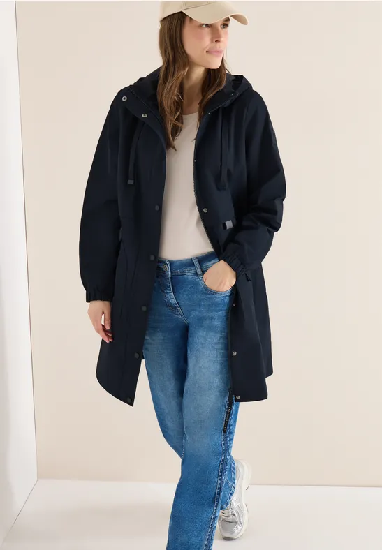 Lange Memory Jacke blue navy