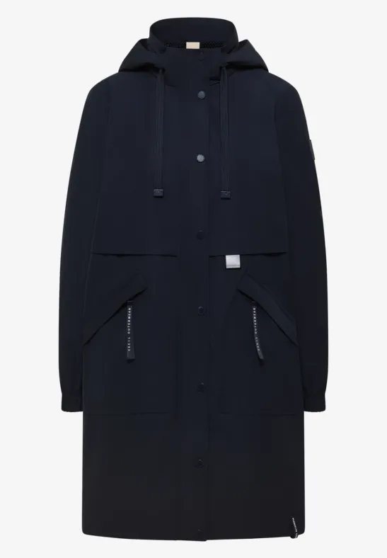 Lange Memory Jacke blue navy