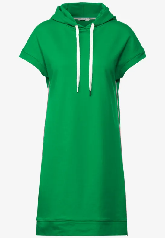 Leichtes Sweatkleid cheeky green