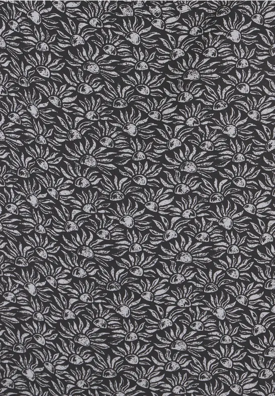 Jurk met onopvallend patroon carbon grey