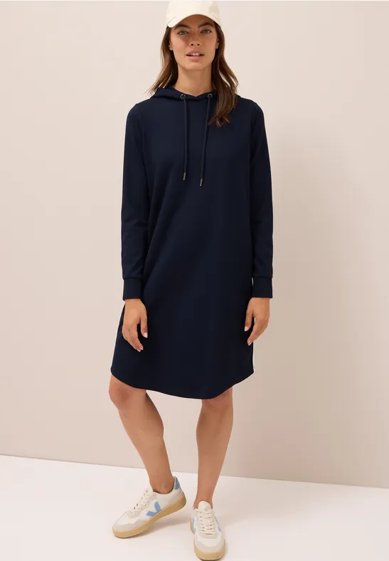 Jurk met gallonstrepen urban dark blue