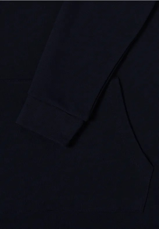 Sweatkleid mit Kapuze urban dark blue