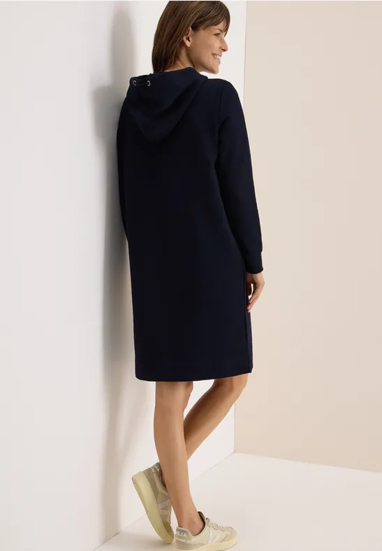 Leo Jacquard Kleid Black