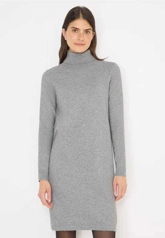 Zachte coljurk sporty grey melange