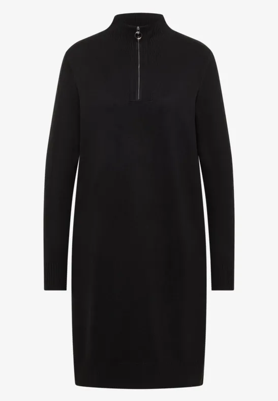 Zachte jurk Black