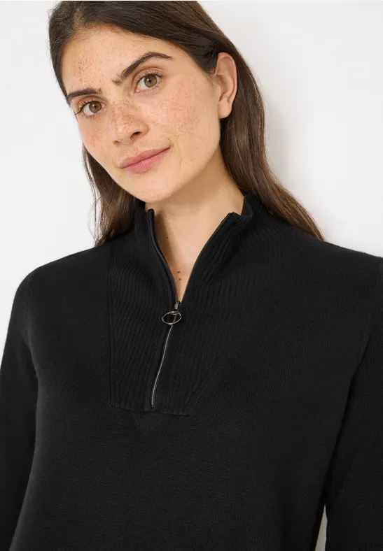 Zachte jurk Black