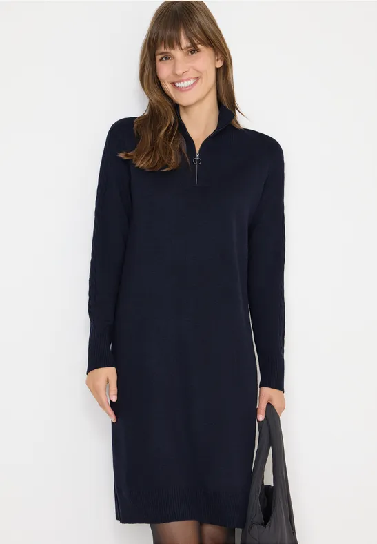 Zachte jurk urban dark blue