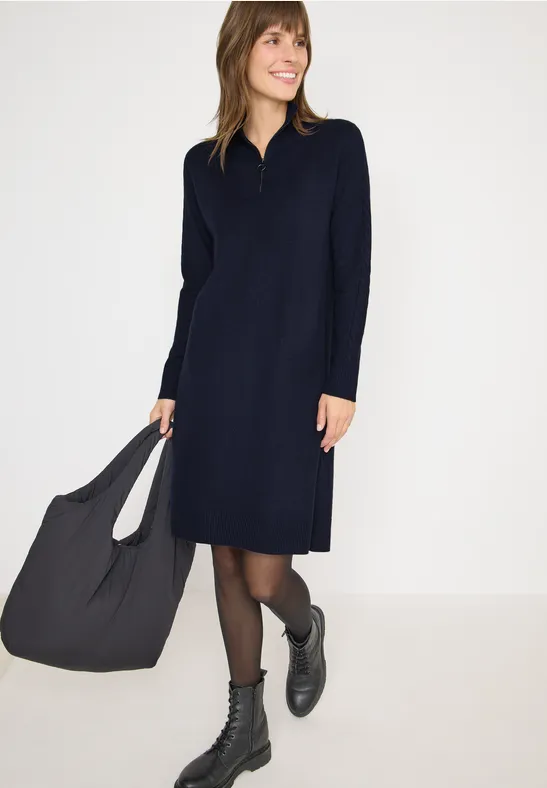 Zachte jurk urban dark blue