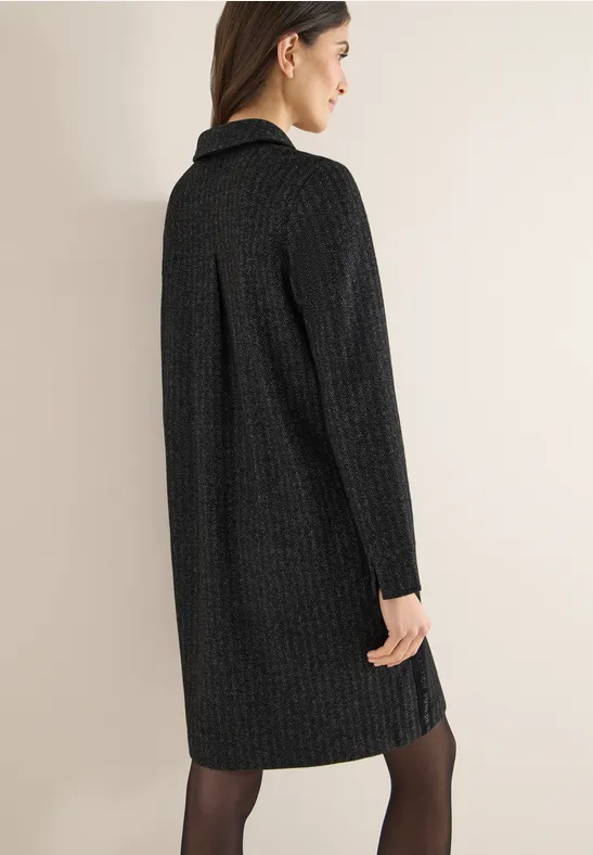 Robe structurée Two-Tone Black