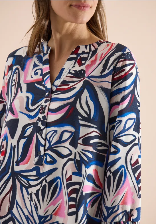 Robe longueur genou avec motif graphique universal blue